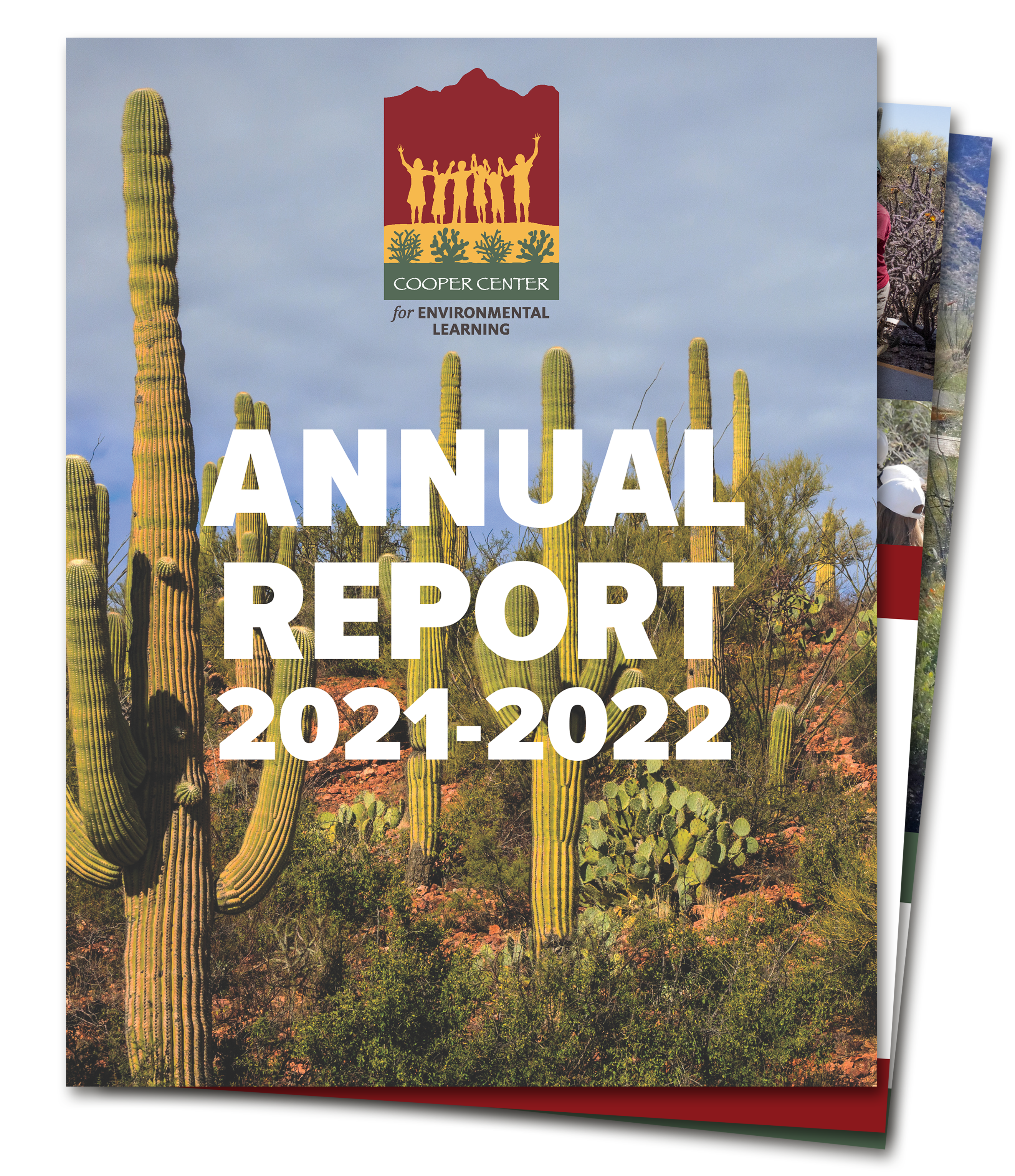 Photo showing the cover of the Cooper 2021-2022 Annual