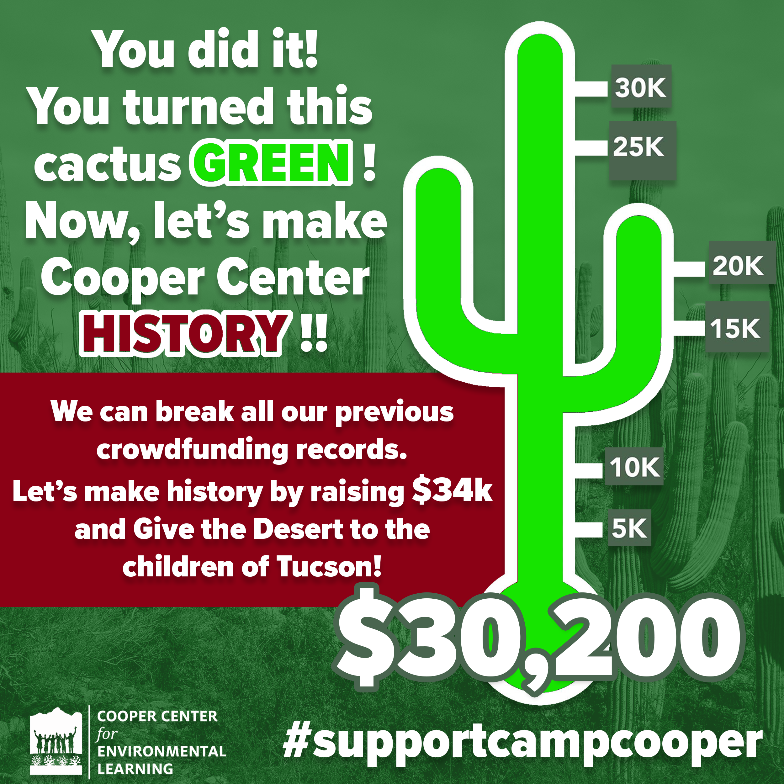 Cactus Graphic Update for Give the Desert - GREEN!