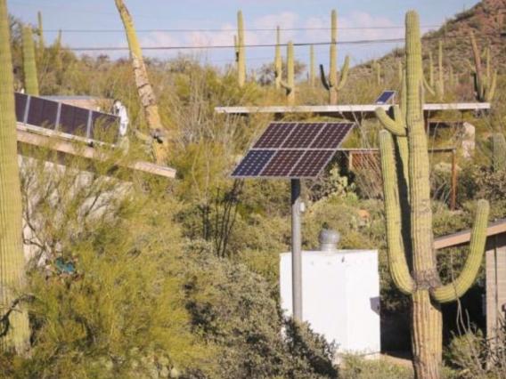 Current Solar Array At Camp Cooper Tucson AZ