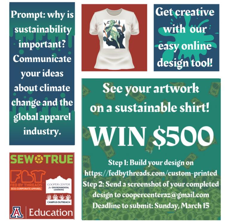 UArizona T Shirt Design Contest Cooper Center for