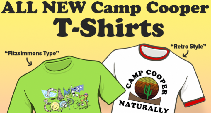New Camp Cooper T-Shirts