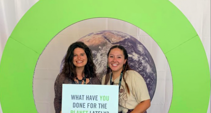 Jen and Alexianne at the Climate Reality Project Conference