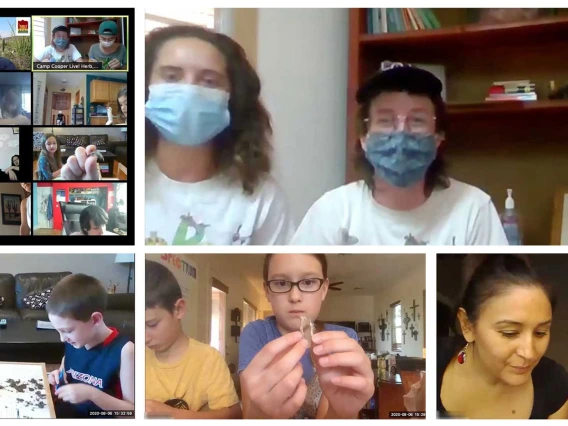 camp cooper live zoom call