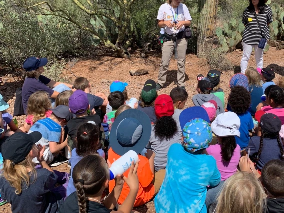 learning on the trail
