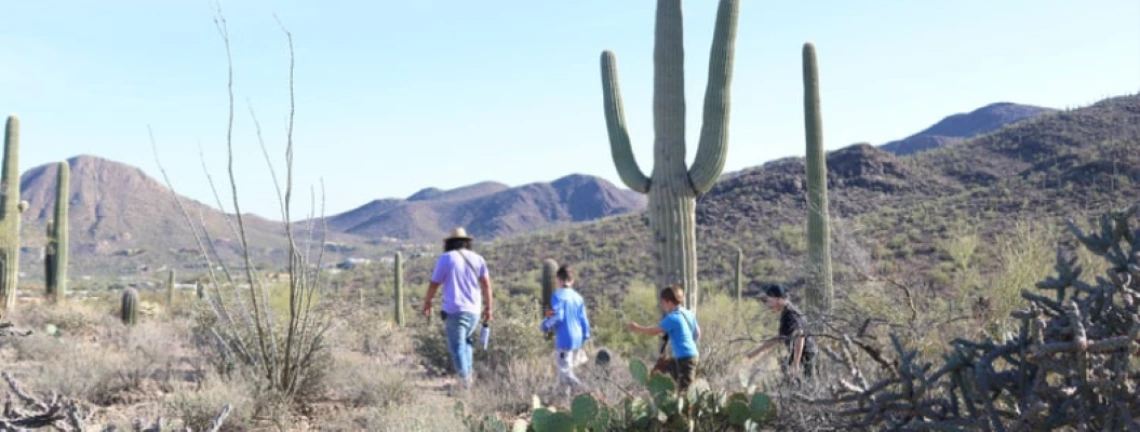 camp cooper desert scene