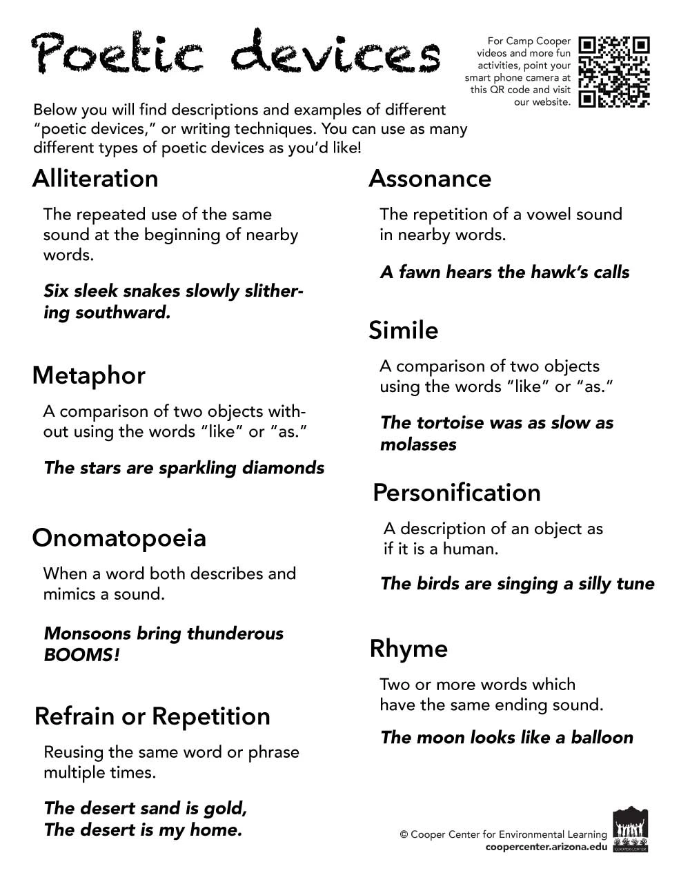 poetic devices